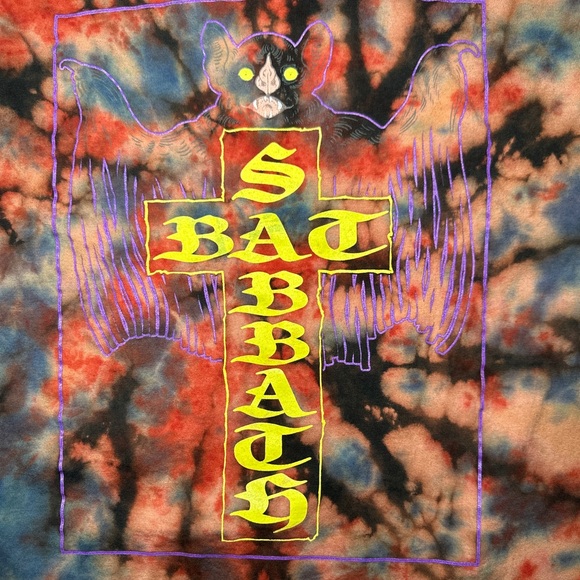 Bat Sabbath Tie Dye Tour Tee - Picture 4 of 4